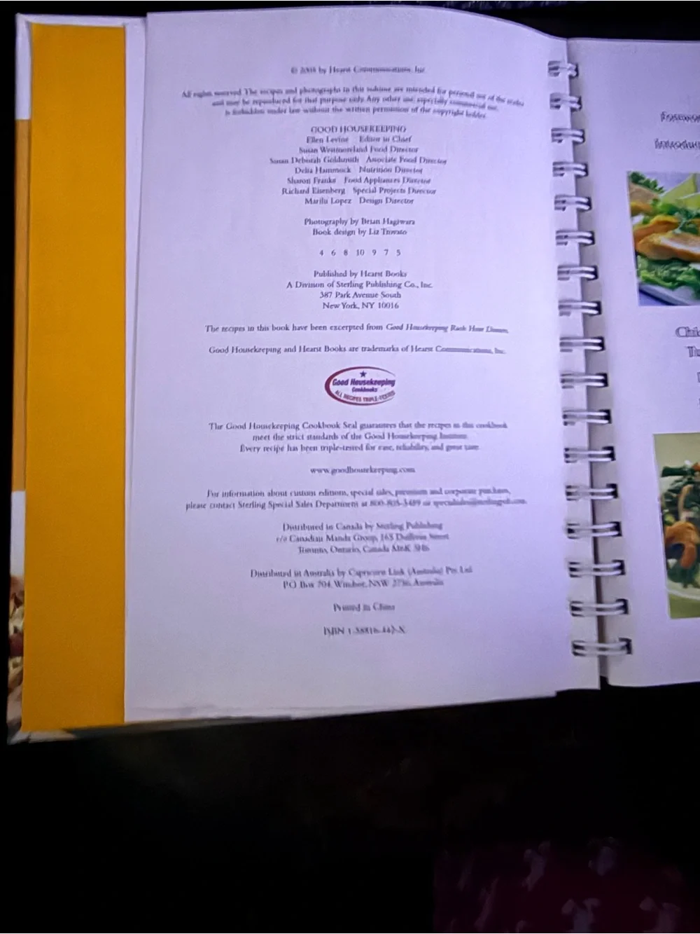Rush Hour Dinners Cookbook - Orange Cover